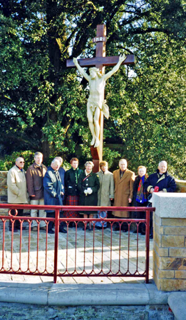 inauguration du calvaire de Monretrait 2001